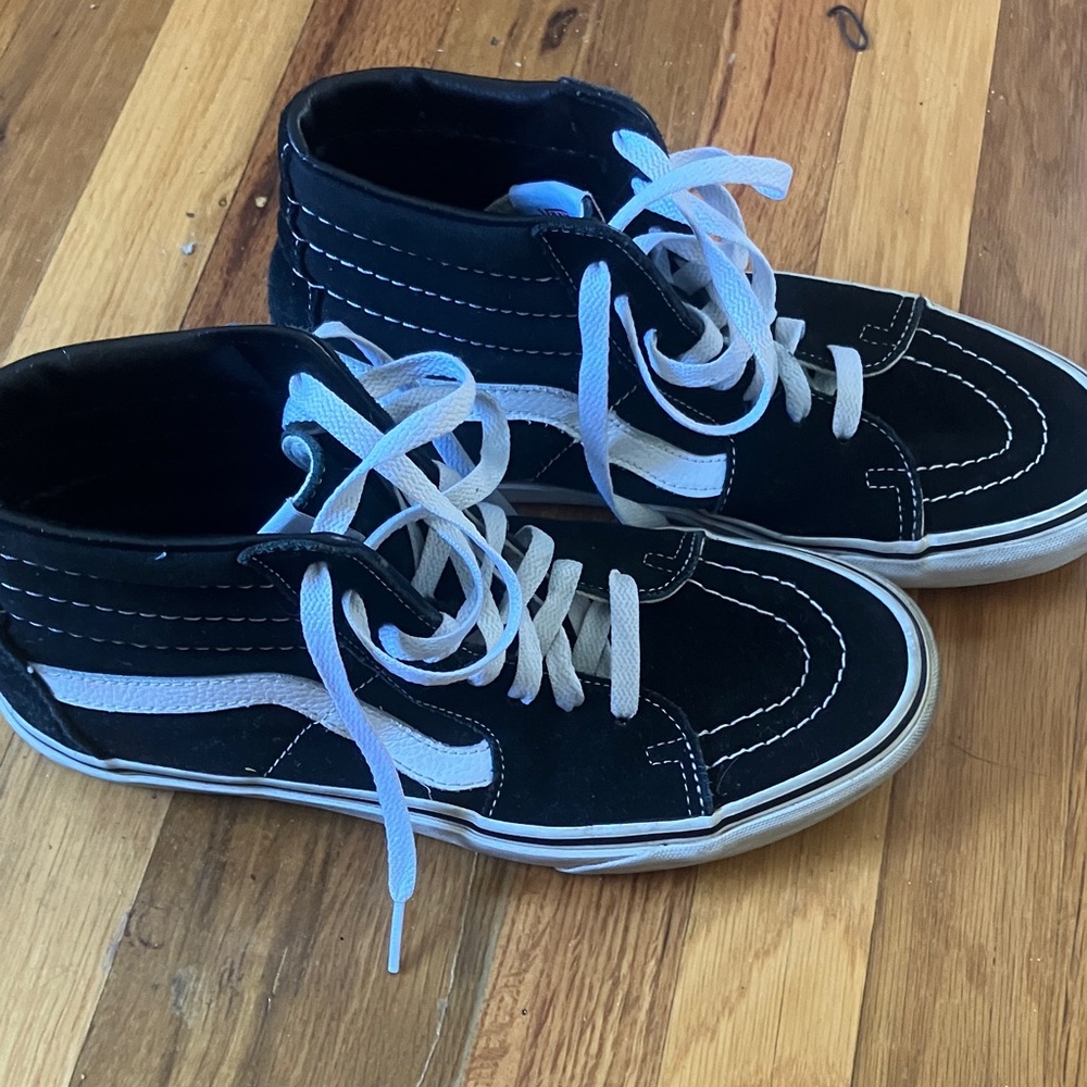 Vans Classic Black and White High-Tops